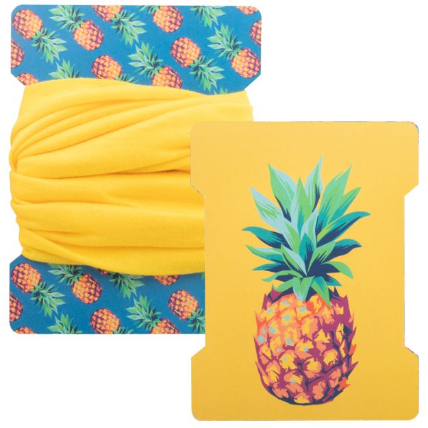 multi sjaal display kaart. custom made