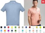 thc adam polo t-shirt voor mannen 195 g katoen
