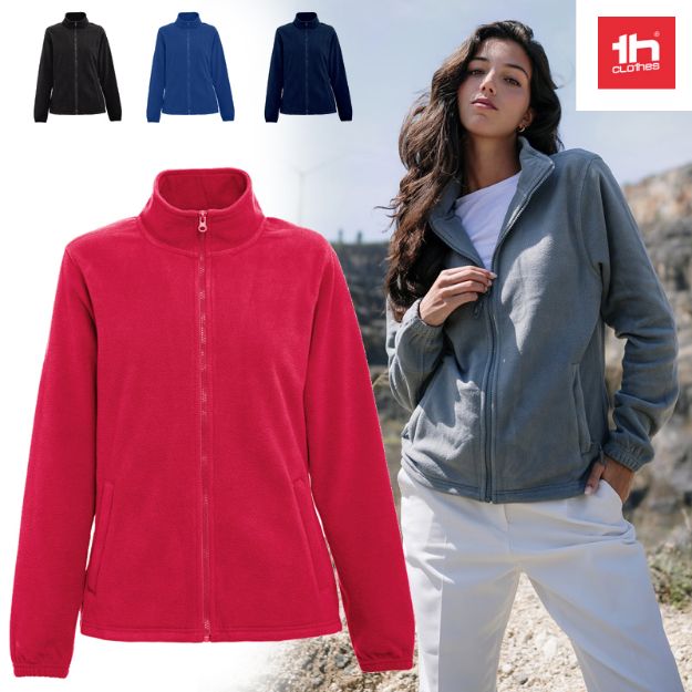 thc gama women. polar-fleecejas voor dames