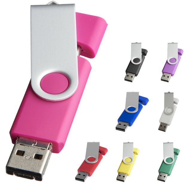 rotate on-the-go usb stick (otg) 1gb
