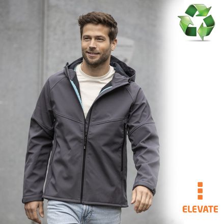 coltan heren grs-gerecycled softshell jas