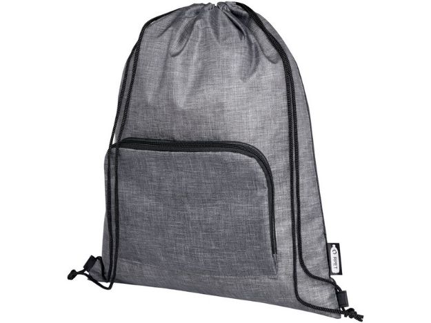 ash gerecyclede opvouwbare tas met trekkoord 7l