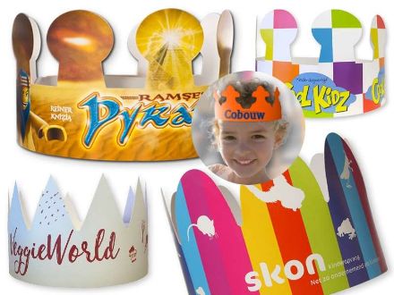 hoedje van papier-kroon custom made