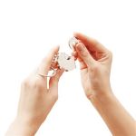 metalen sleutelhanger ged