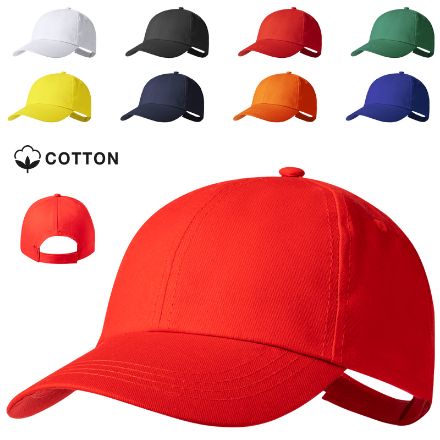 katoenen pet 6 panelen klitteband sluitinghaliard