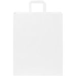 papieren tas 80-90 g/m2 kraft platte grepen l