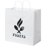 papieren tas 80-90 g/m2 kraft gedreaaide grepen xl