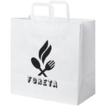 papieren tas 80-90 g/m2 kraft platte grepen xl