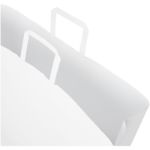 papieren tas 90-100 g/m2 kraftpapier platte grepen
