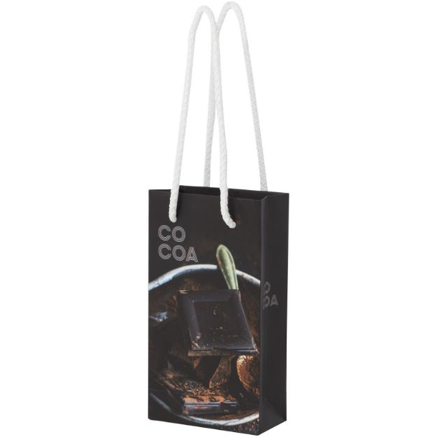 handgemaakte 170 g/m2 integra papieren tas klein