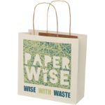 papieren tas 150 g/m2 van landbouwafval klein