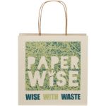 papieren tas 150 g/m2 van landbouwafval klein