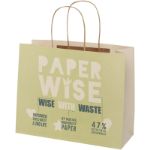 papieren tas 150 g/m2 van landbouwafval groot