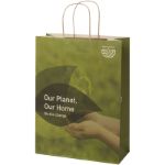 papieren tas 150 g/m2 van landbouwafval xxl