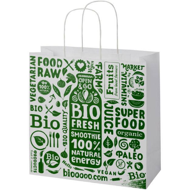 papieren tas 120 g/m2 gemaakt van kraftpapier xl
