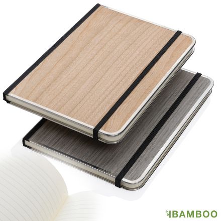 treeline a5 notitieboek met luxe houten kaft