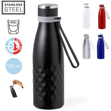 thermosfles roestvrij staal hexor 550 ml