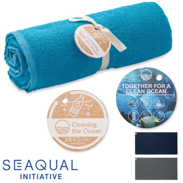 seaqual handdoek 100x170cm