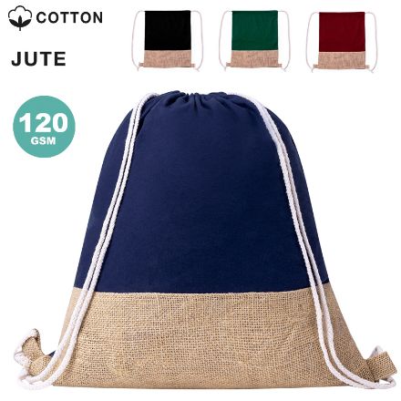 rugzak katoen en jute zyndrax