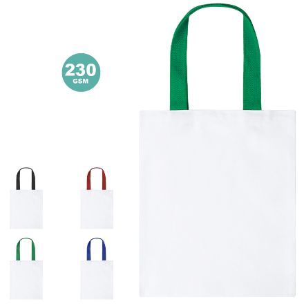 canvas tas met versterkte handvaten krinix