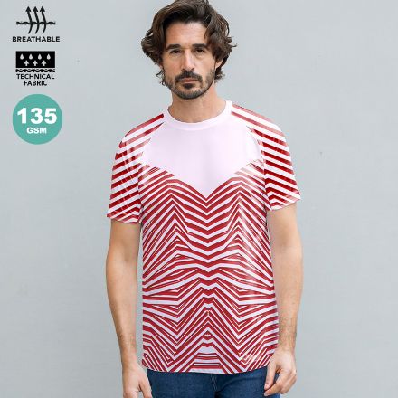 t-shirt volwassene tecnic ademend tingyi xs-xxl