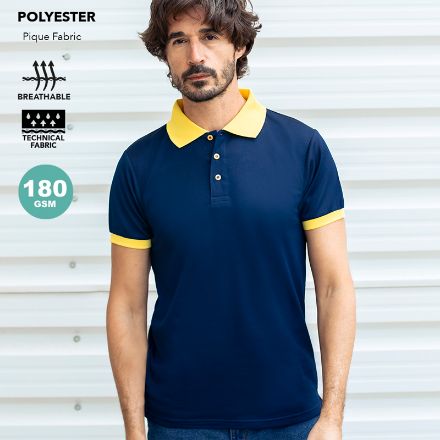 polo shirt tecnic ademend 180 gr rebon xs-xxl