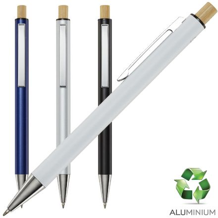 cyrus balpen van gerecycled aluminium