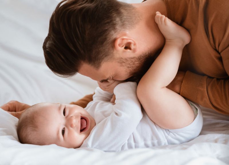 Geborduurde baby geschenken