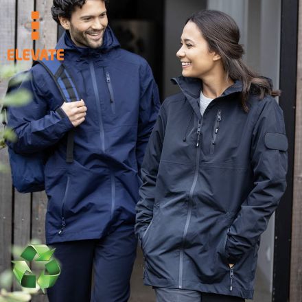 kai uniseks lichtgewicht gerecycled circulair jas