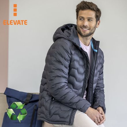 petalite gerecyclede geïsoleerde down herenjas