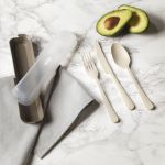 outdoor 3-delige herbruikbare bestekset