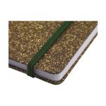 notitieboekje a5 van theebladeren,kurk en katoen