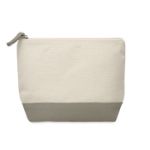 2-kleurige katoenen toilettas lind