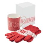 cadeauset mok en handschoenen