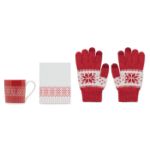 cadeauset mok en handschoenen