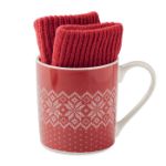 cadeauset mok en handschoenen