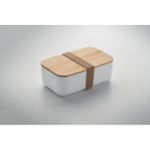 pla maïs lunchdoos met bamboe deksel 1000 ml