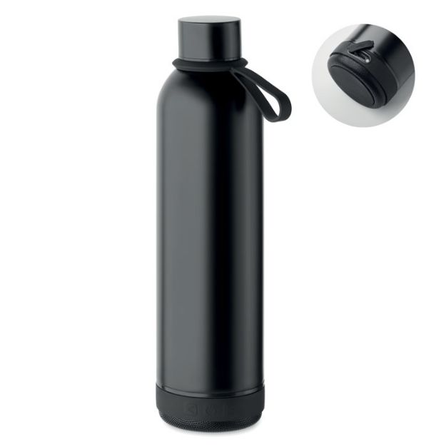 dubbelwandige thermosfles recycled rvs 500 ml