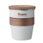 enkelwandige beker van recycled rvs 350 ml