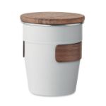 enkelwandige beker van recycled rvs 350 ml
