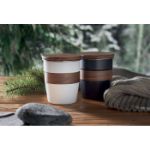 enkelwandige beker van recycled rvs 350 ml
