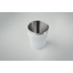 stapelbare thermosbeker van recycled rvs 250 ml