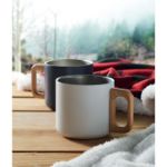 thermosbekerr recycled rvs houten handvat 350 ml