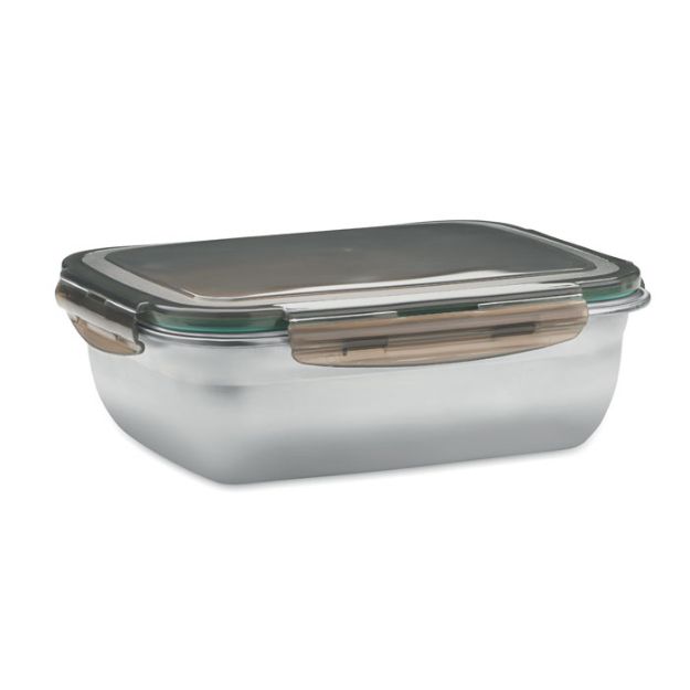 lunchbox van recycled rvs 1500 ml