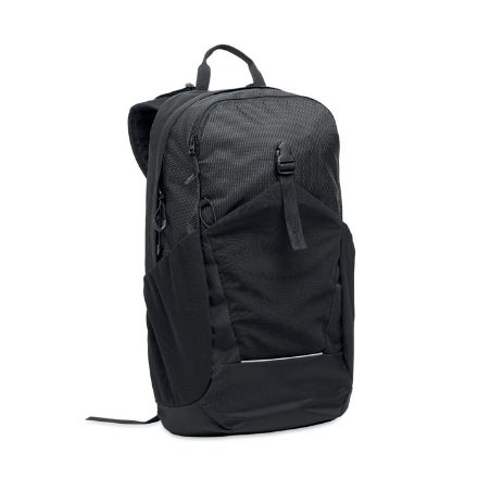 hiking laptoprugzak 15 inch reflecterende streep
