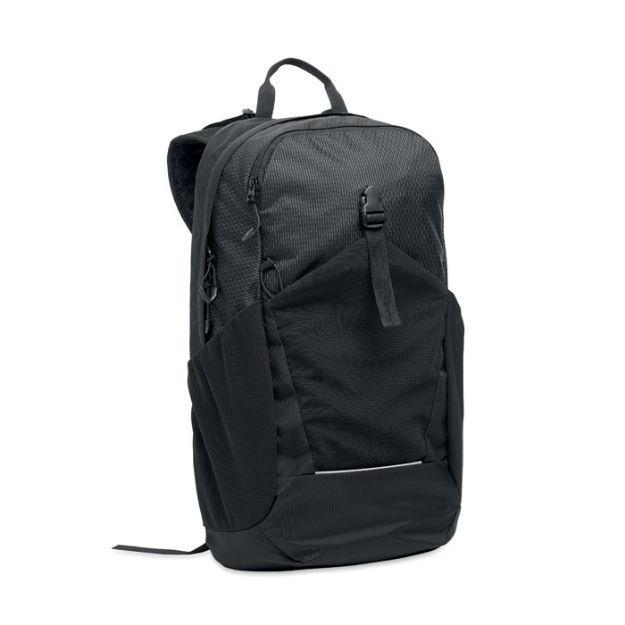 hiking laptoprugzak 15 inch reflecterende streep