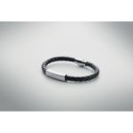 gevlochten kunstleren armband