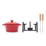 keramische fondueset 300 ml