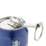 flesopener sleutelhanger van gerecycleerde zink
