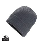 pryor aware polylana beanie met omslag - donkergrijs